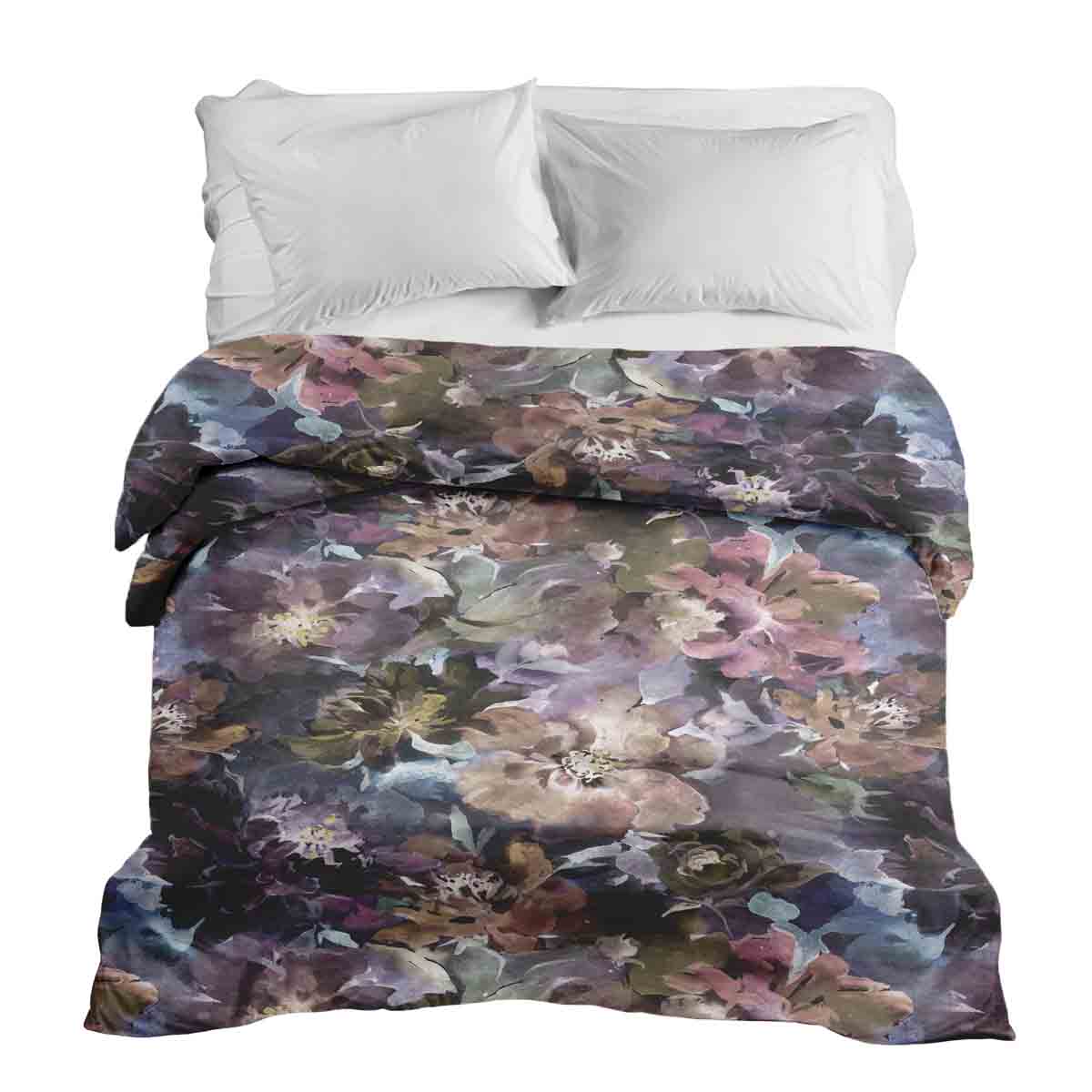 Original Therapiedecke - Baumwollbezug Blumenmeer