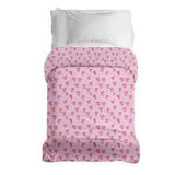 Therapiedekens katoenen hoes roze rode harten