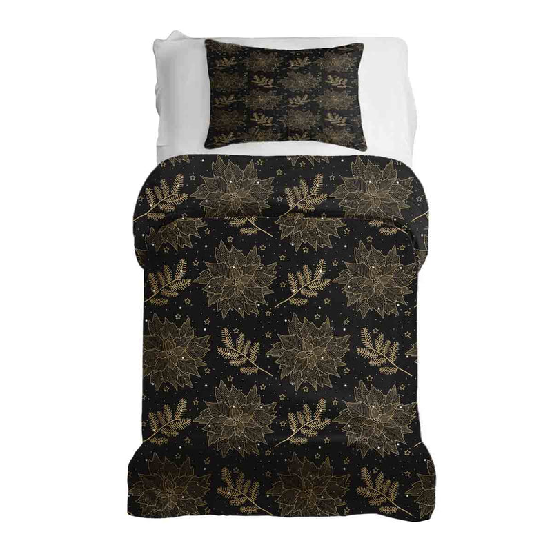 Therapiedekens Beddengoed Set Zwart Kerstster