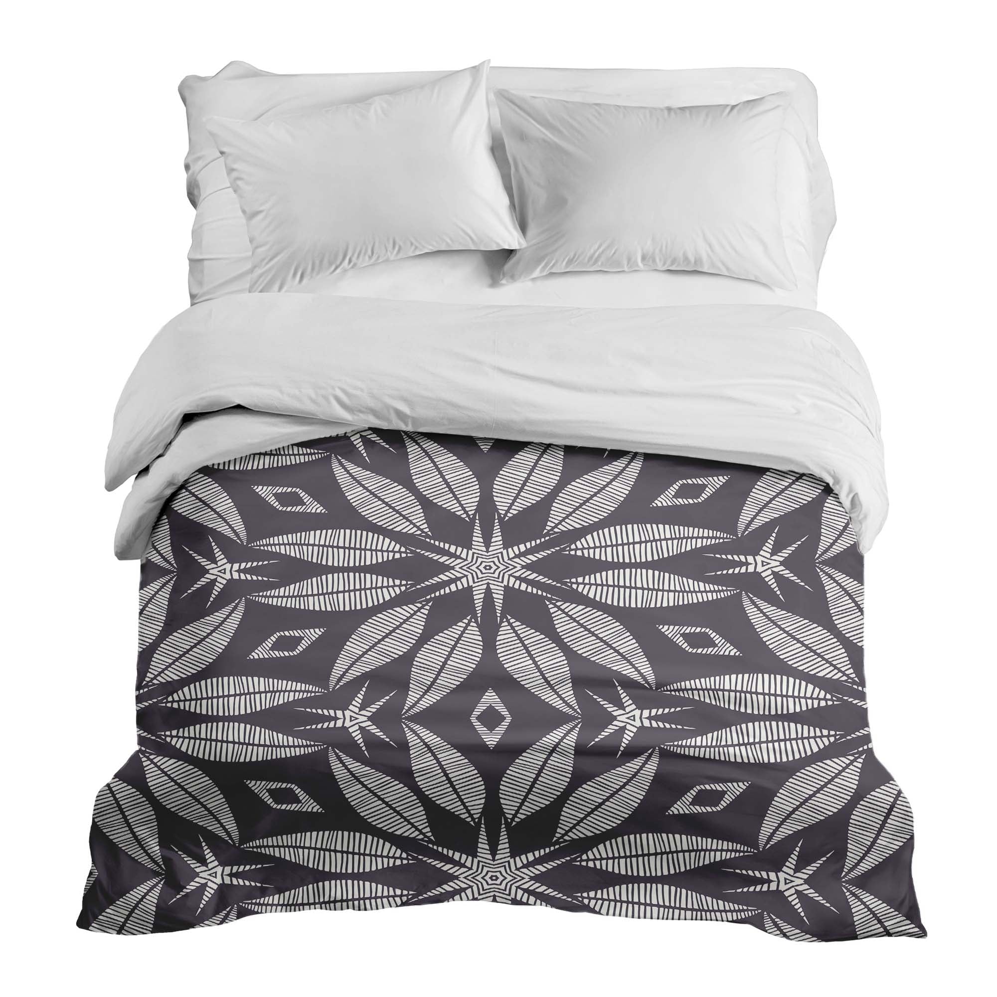 Original Therapiedecke - Baumwollbezug mit großer Blume