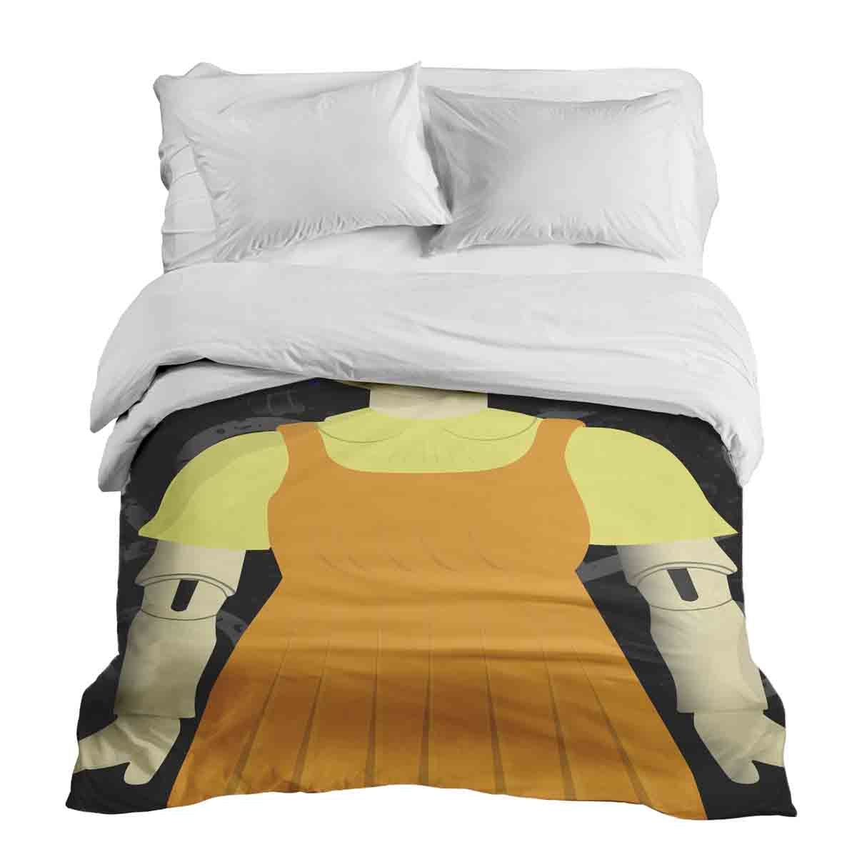 Originele therapiedeken - katoenen hoes rood licht, groen licht