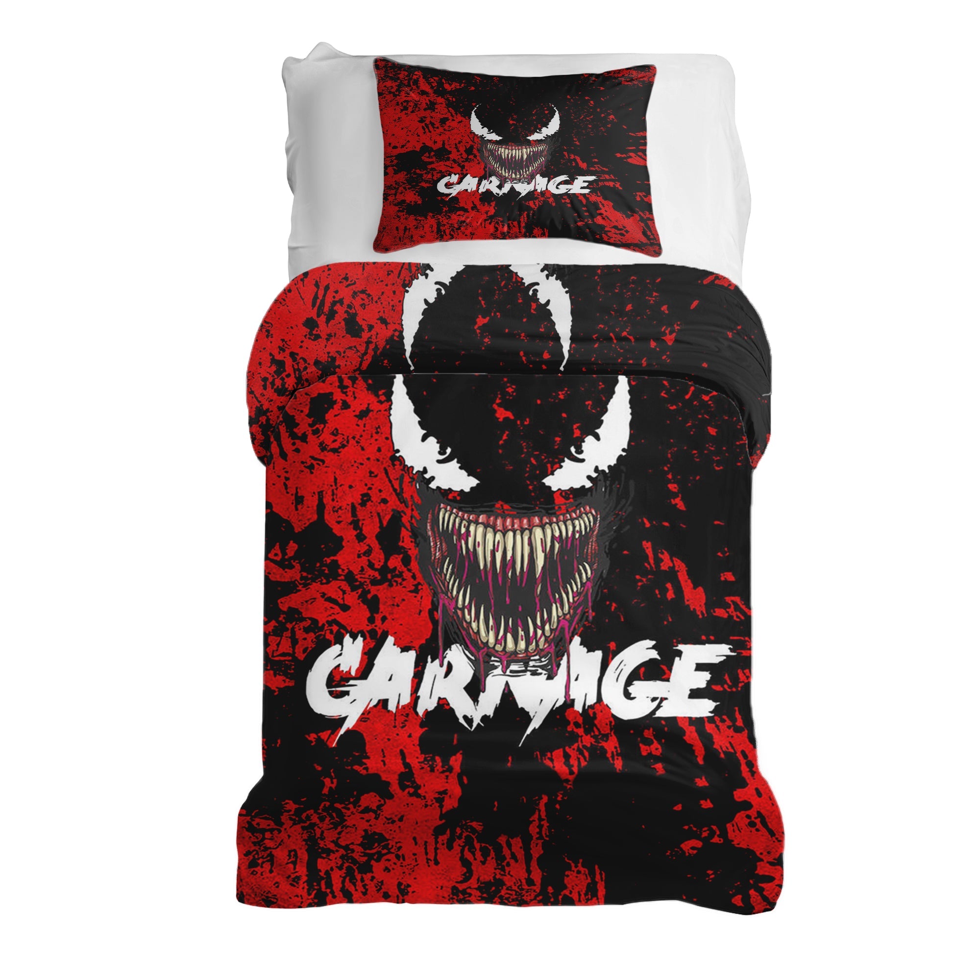 Therapiedekens Beddengoed Set Zwart Jokergezicht