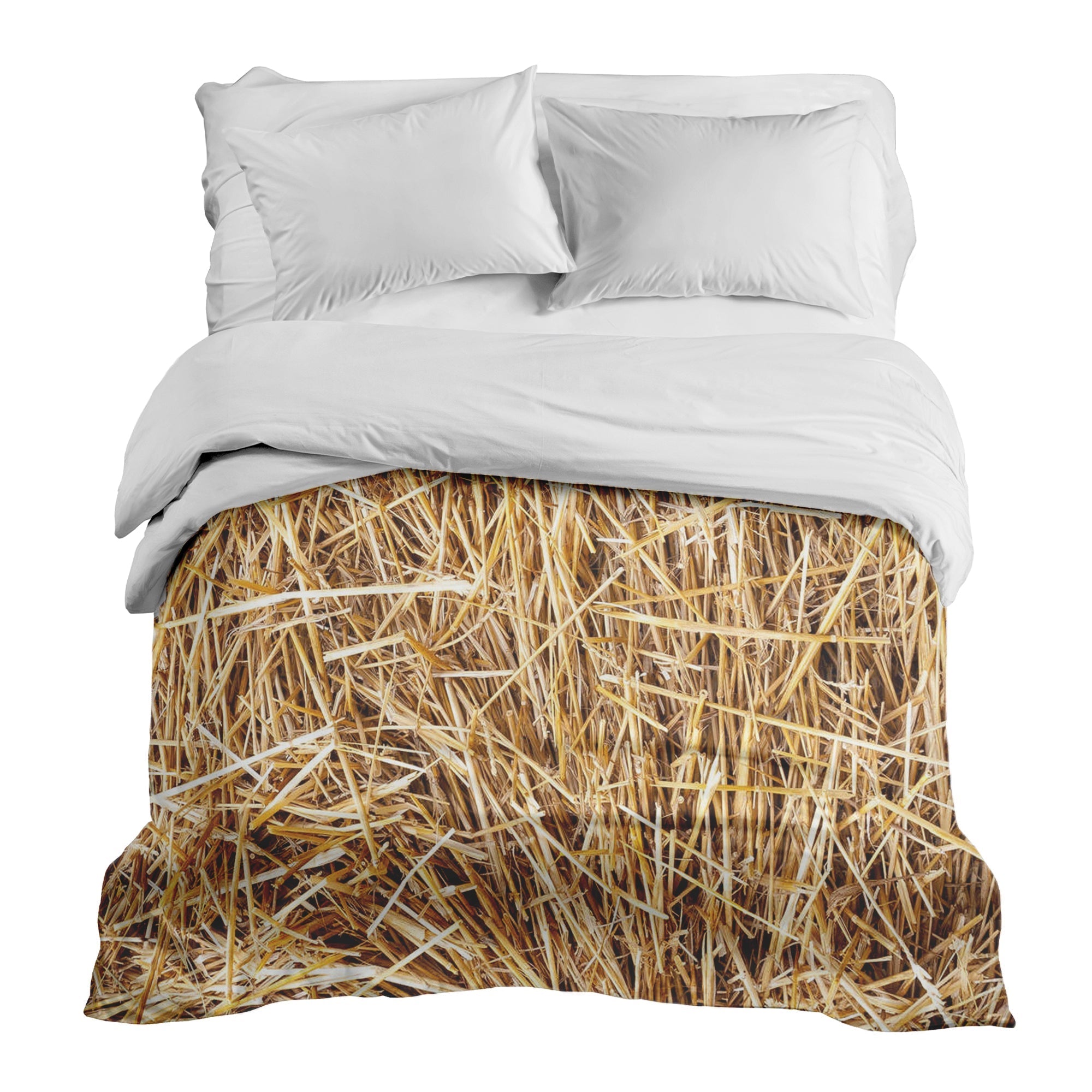 Original Therapiedecke - Baumwollbezug mit Heu