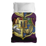 Therapiedekens katoenen hoes Hogwartshuizen
