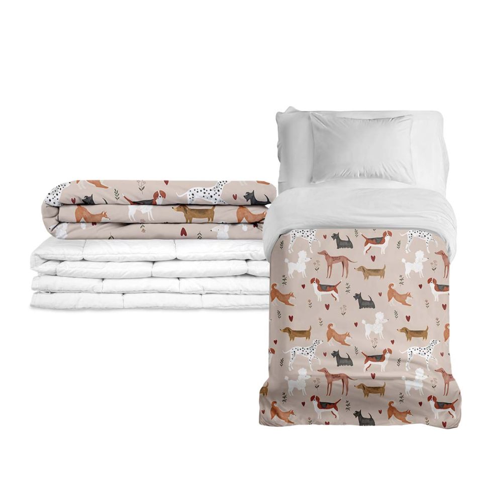 Originele therapiedeken - hondengewichtdeken met katoenen hoes voor kinderen