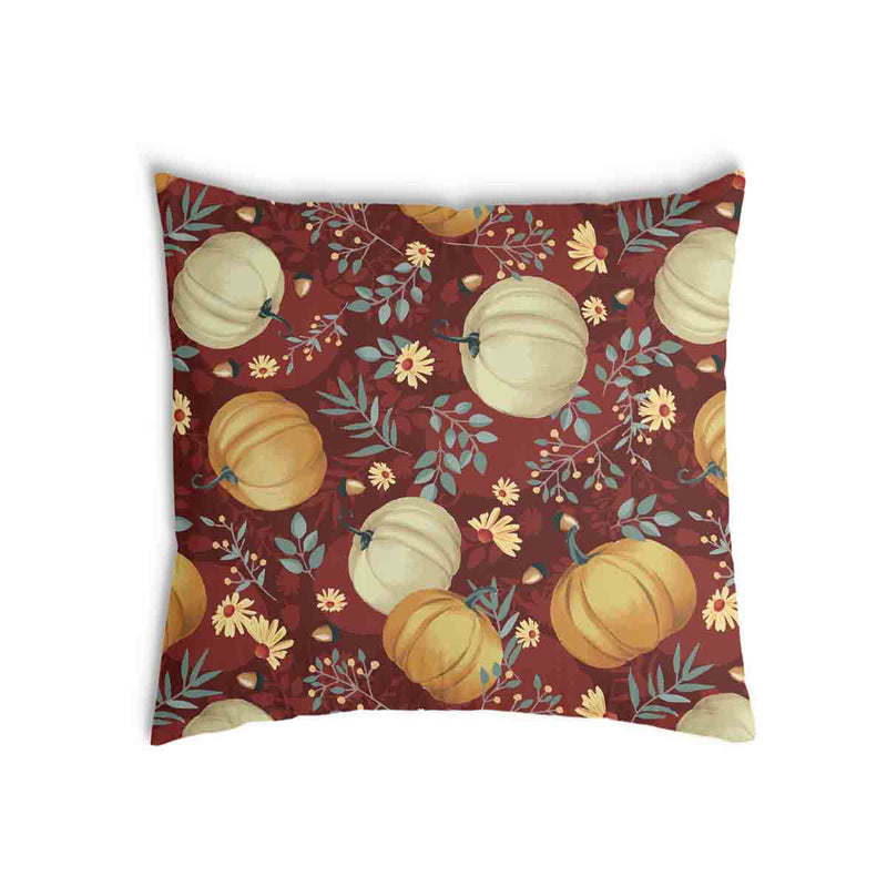 Gezondheidskussen Rood met Pompoenen