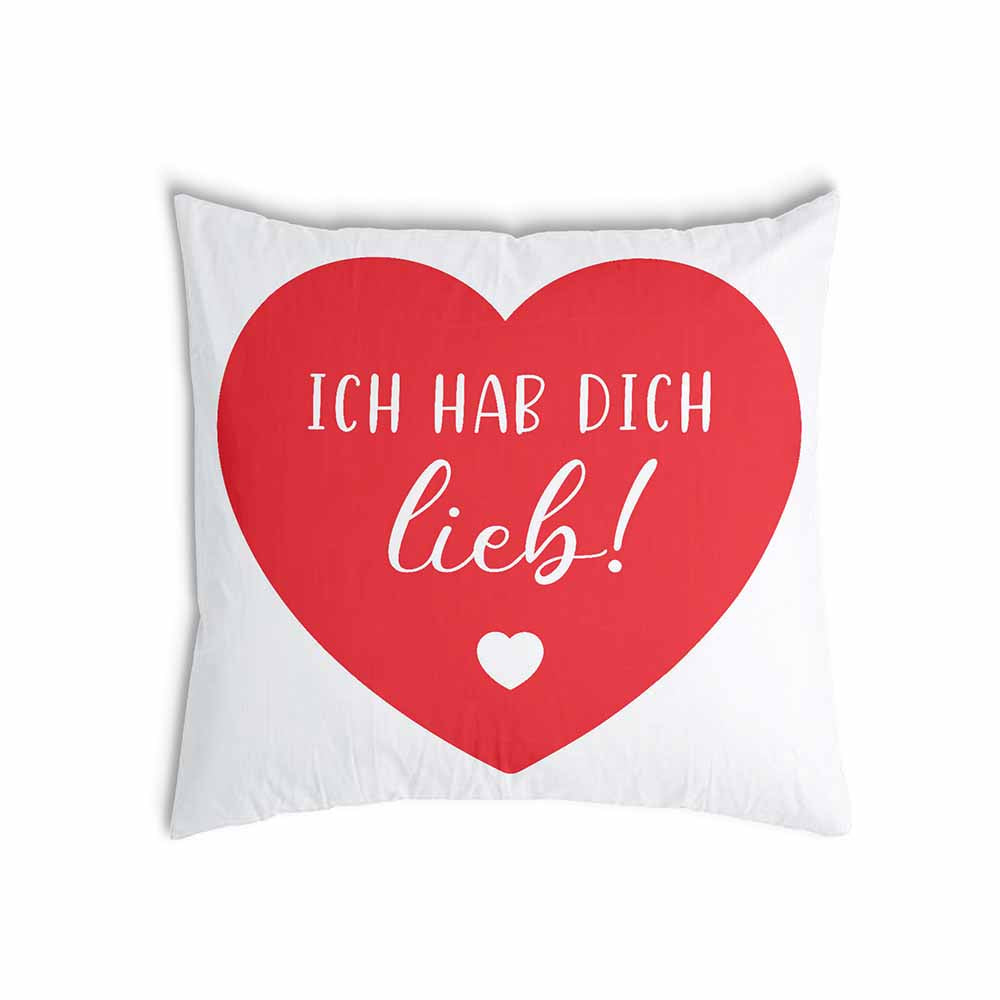 Gezondheidskussen Hart Ik hou van je