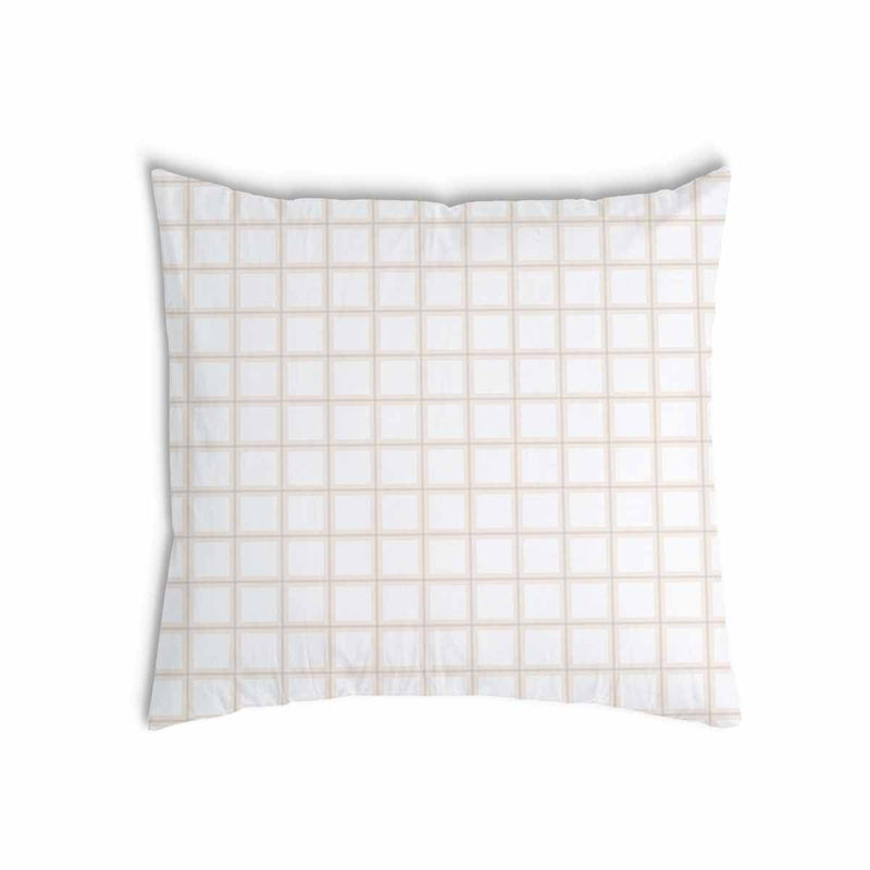 Gezondheidskussen Oranje Beige Ruit