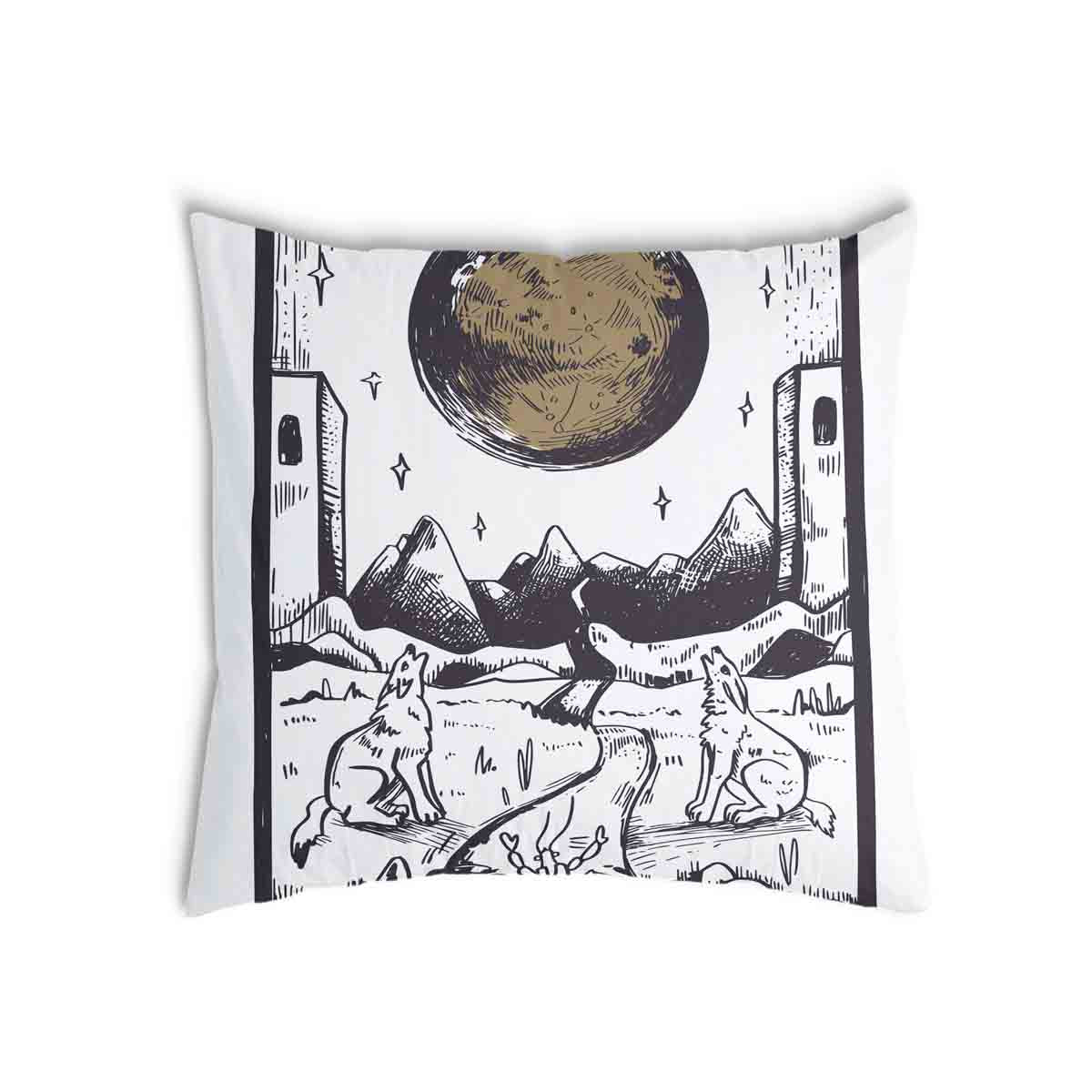 Gezondheidskussen Wolf en Maan