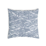 Gezondheidskussen golvend patroon blauw