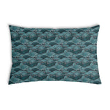 Gezondheidskussen golven turquoise-groen