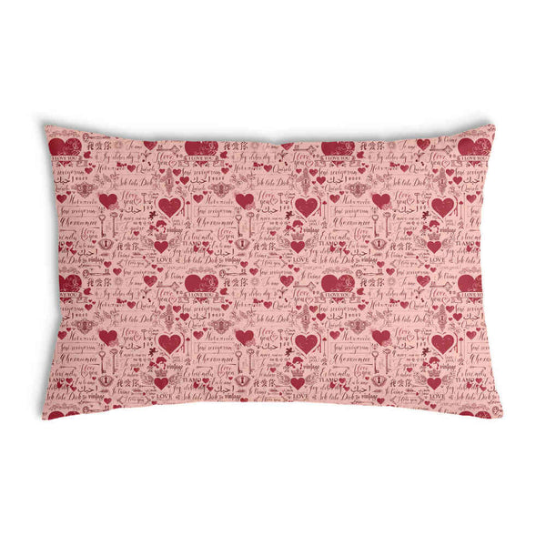 Gezondheidskussen Roze Ik hou van jou