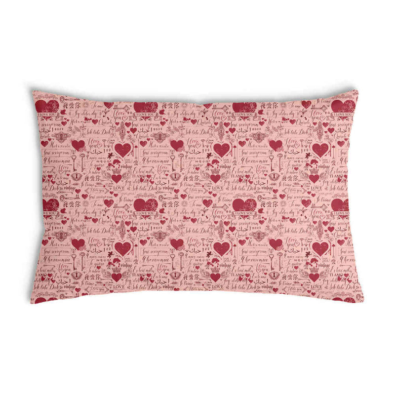 Gezondheidskussen Roze Ik hou van jou