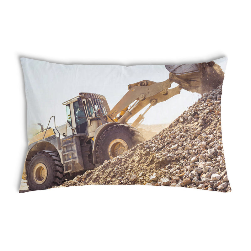 Gezondheidskussen tractor op de berg