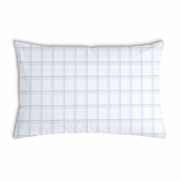 Gezondheidskussen Wit Blauw geruit