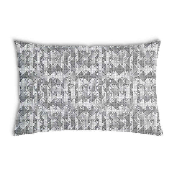 Gezondheidskussen Grijs geometrische harten