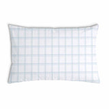 Gezondheidskussen Wit Blauw geruit