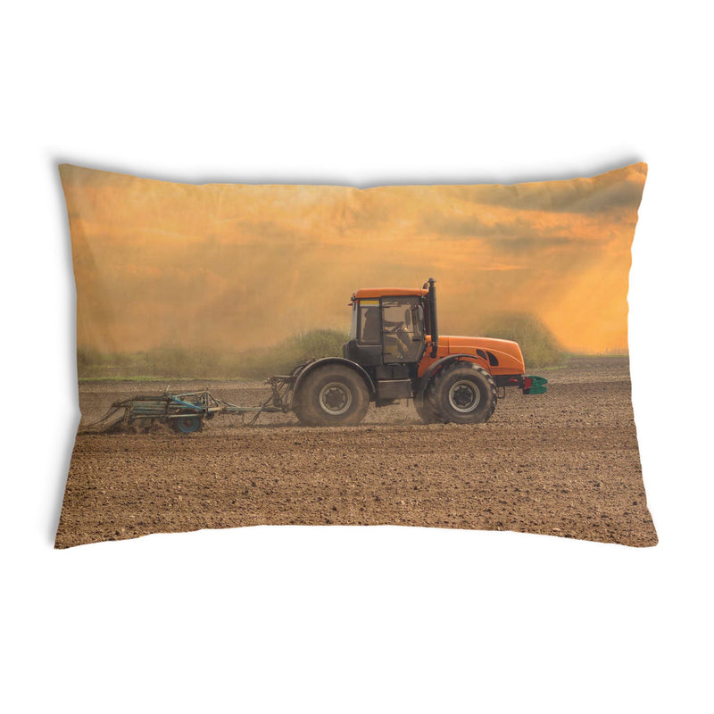 Gezondheidskussen tractor met aanhanger