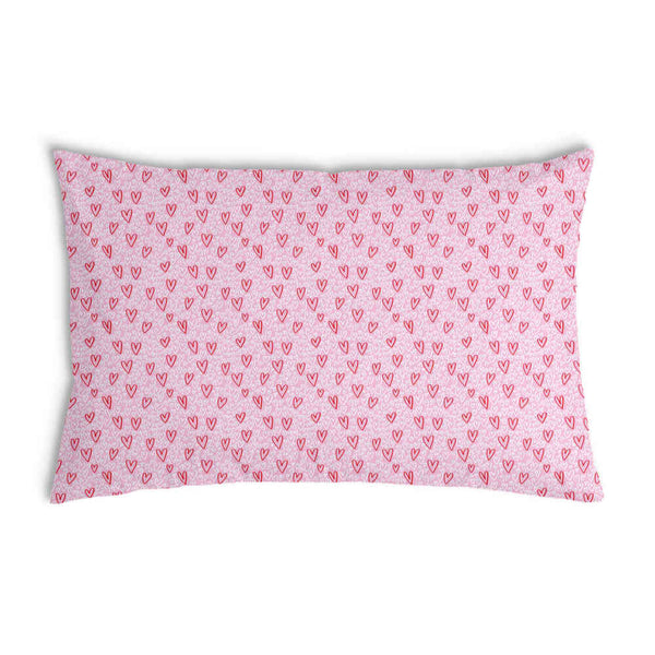 Gezondheidskussen Roze rode harten