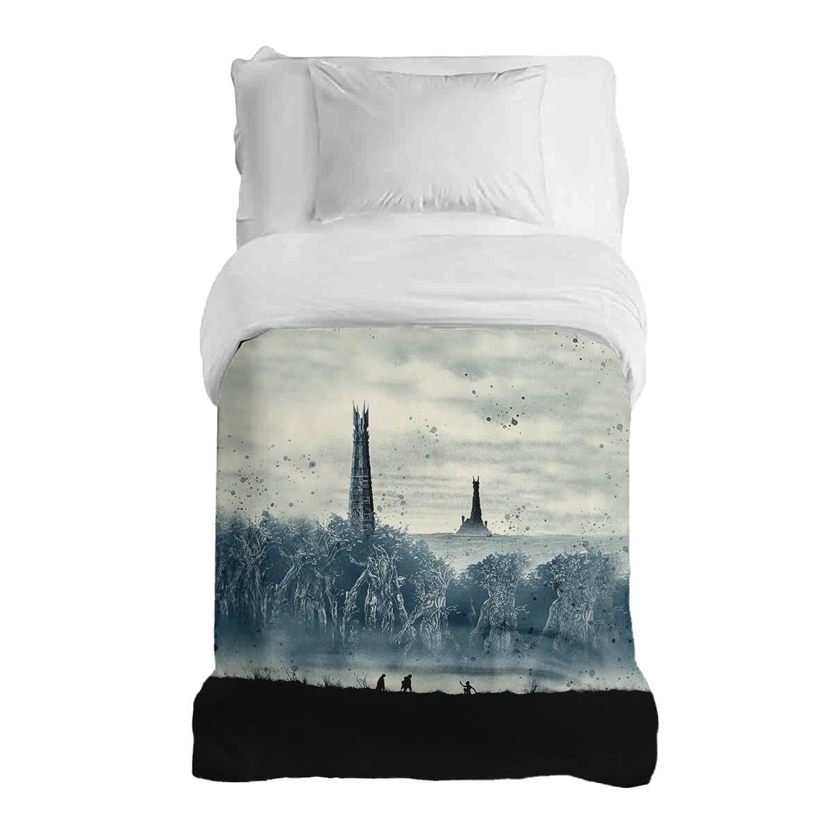 Original Therapiedecke - Baumwollbezug Bäume