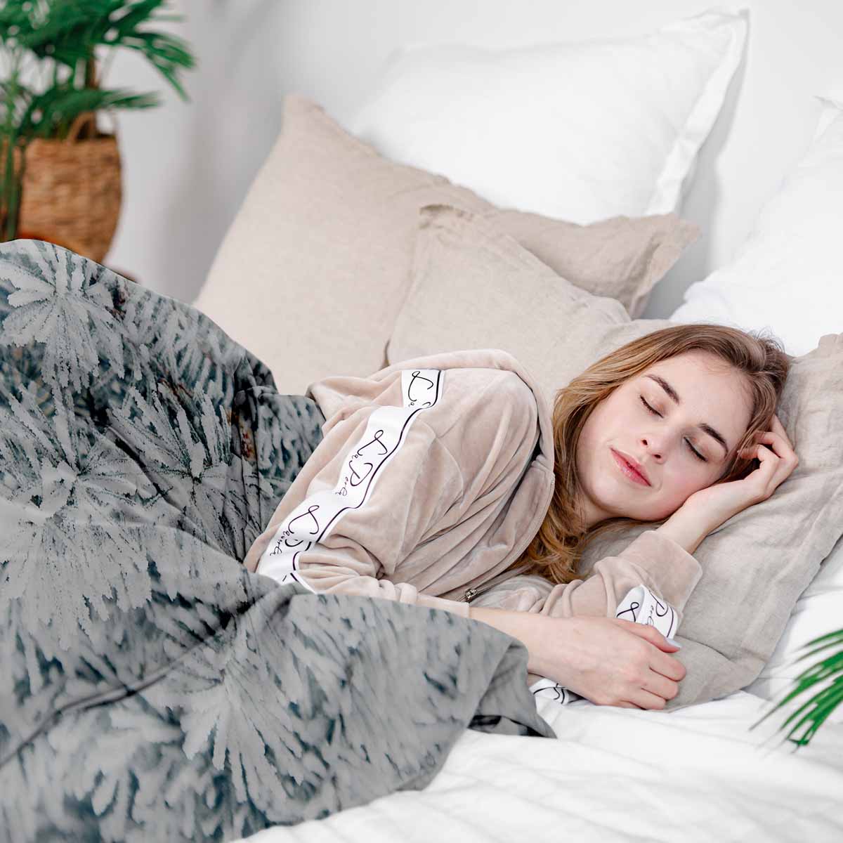 Original Therapiedecke - Baumwoll Bettwäsche Set mit Eiszapfen