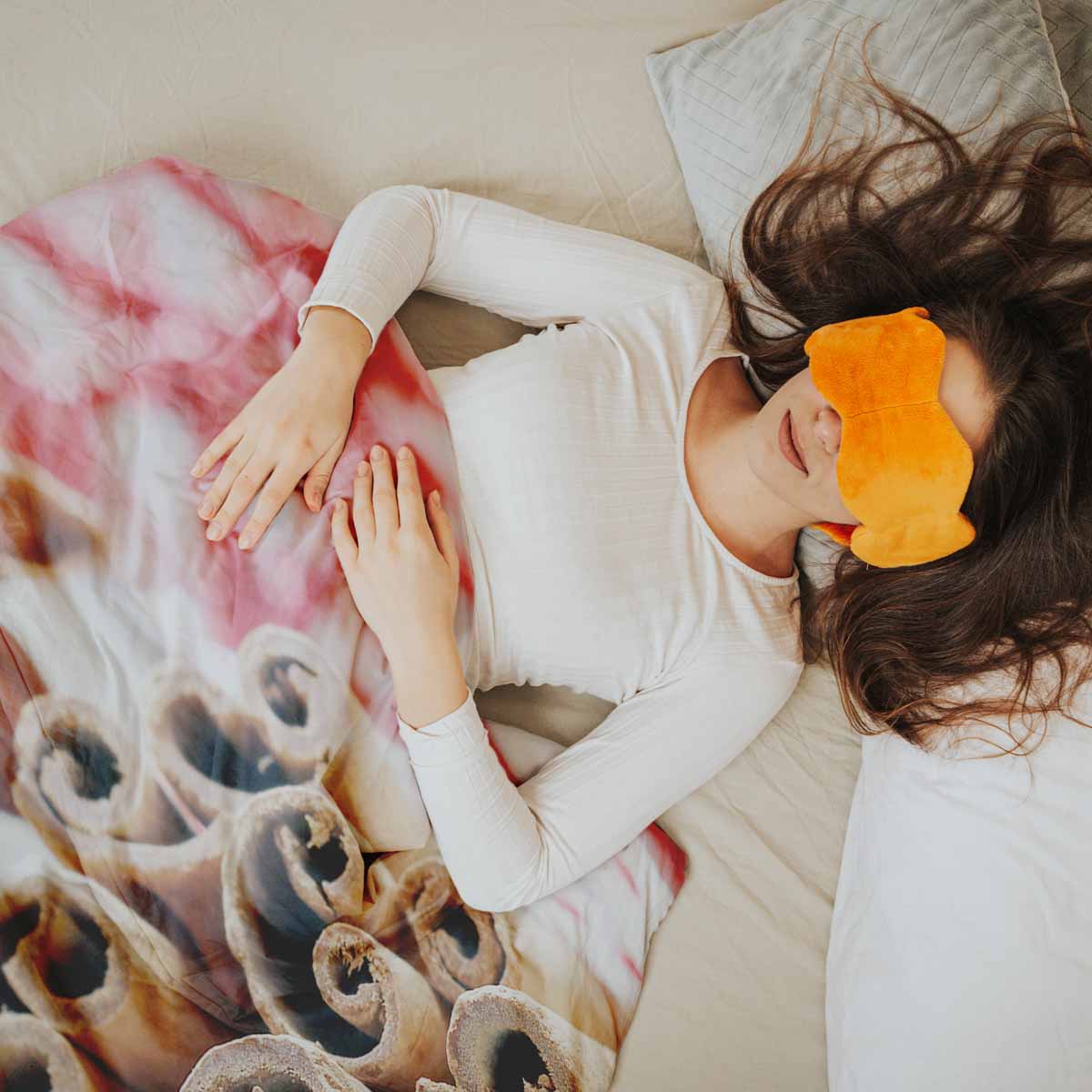 Original Therapiedecke - Baumwoll Bettwäsche Set mit Zimtstangen