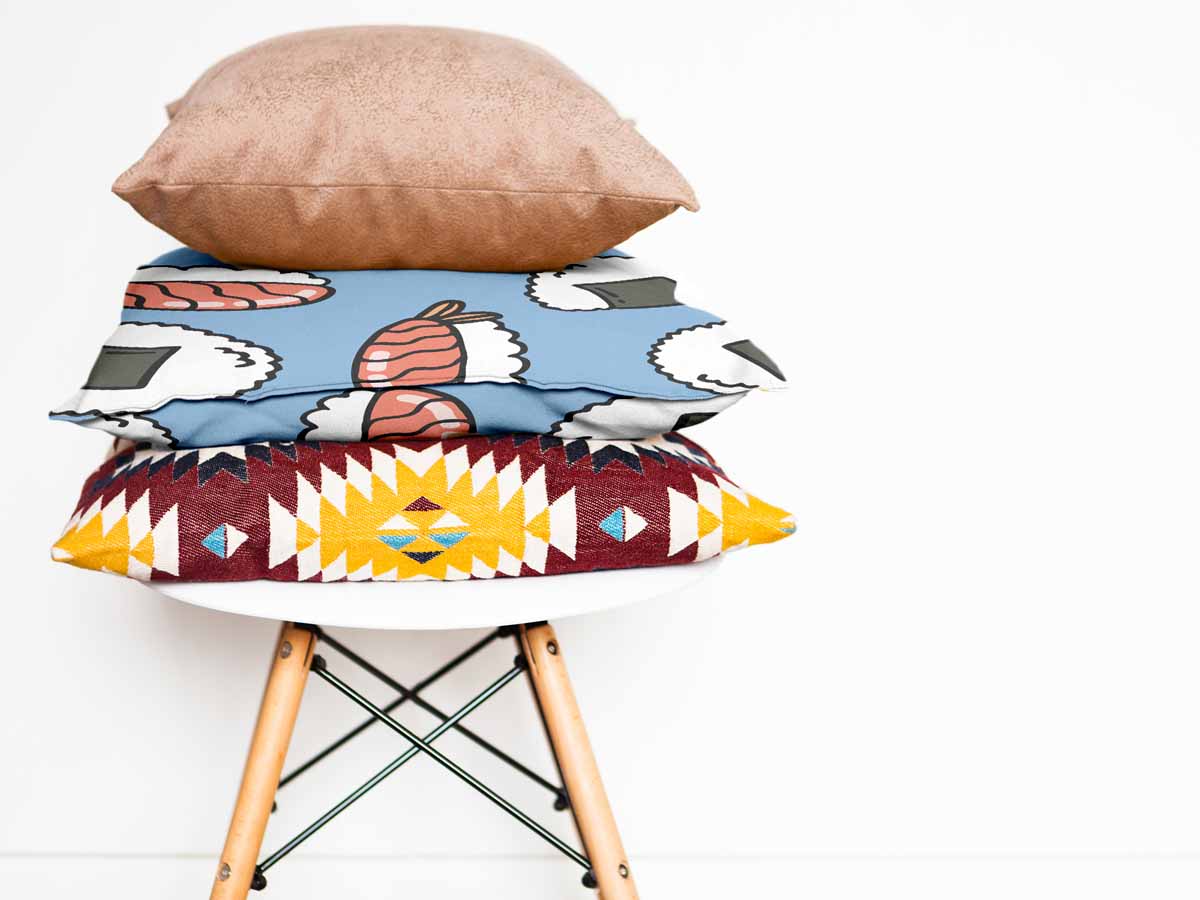 Gezondheidskussen met Sashimi