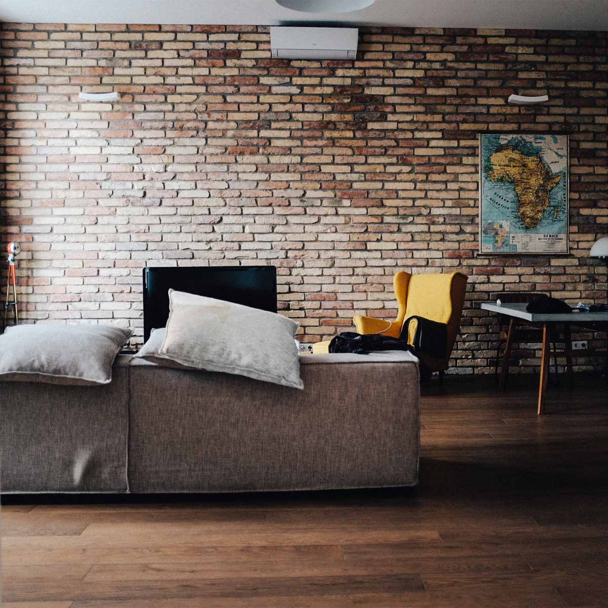 Gezondheidskussen grijs met wit patroon