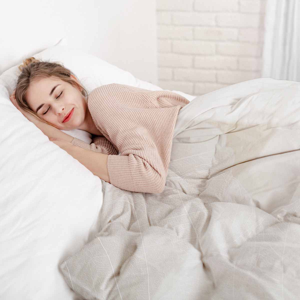 Therapiedekens beddengoed set grijs met wit patroon