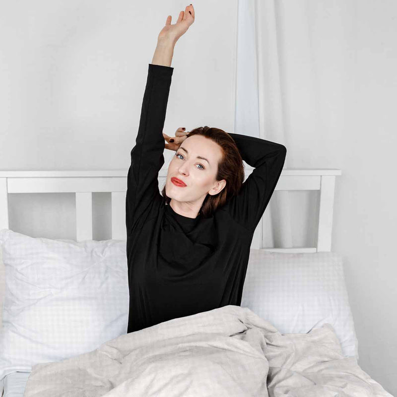 Therapie dekens katoenen hoes licht geruit
