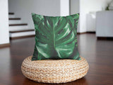 Gezondheidskussen met Monstera plant