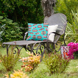 Gezondheidskussen turquoise met spreuken