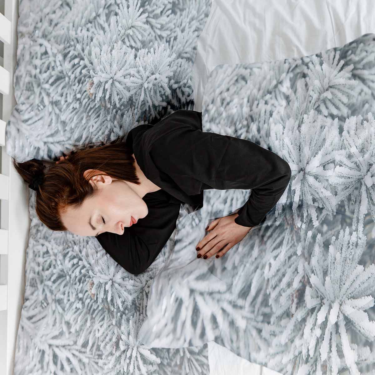 Original Therapiedecke - Baumwoll Bettwäsche Set mit Eiszapfen