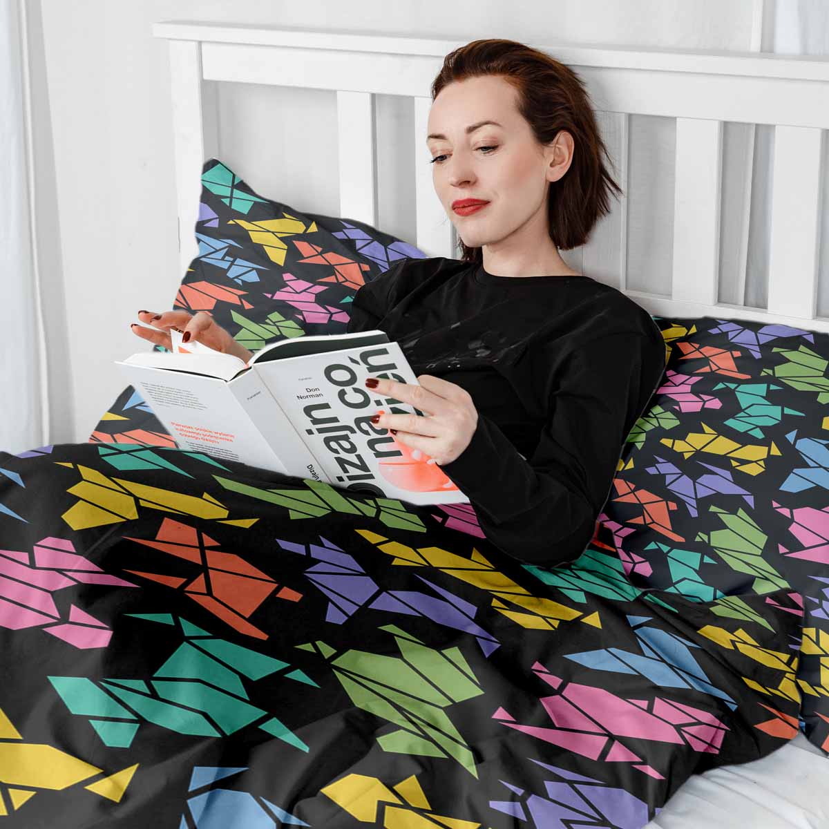 Therapiedekens Beddengoed Set Origami Hond