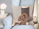 Gezondheidskussen met pretzels