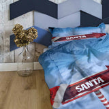 Therapie dekens katoenen hoes met Santa