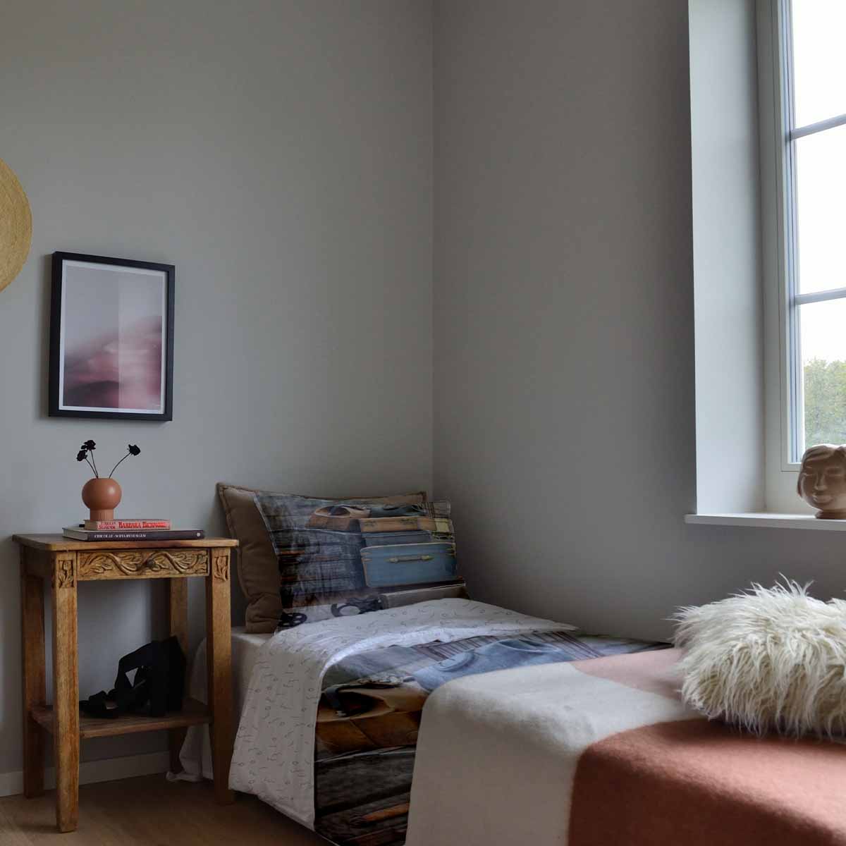 Therapiedekens beddengoedset met kisten