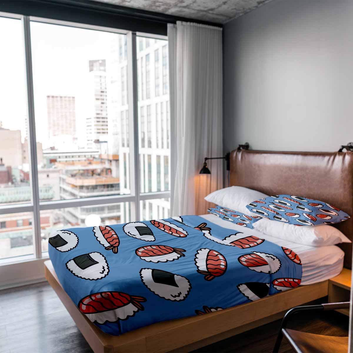 Therapiedekens beddengoed set met sashimi