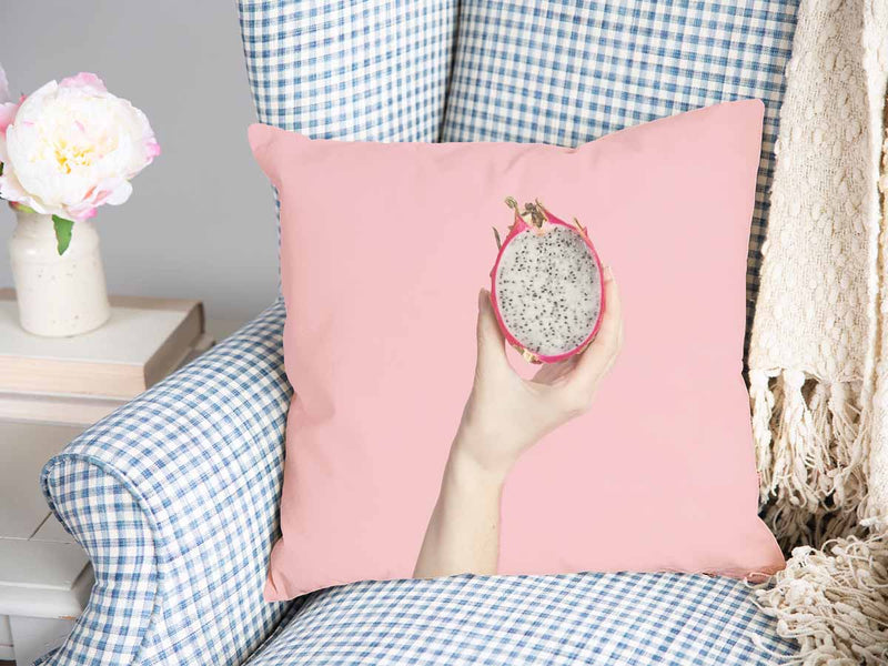 Gezondheidskussen Roze met Drakenfruit