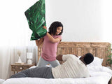 Gezondheidskussen met Monstera plant