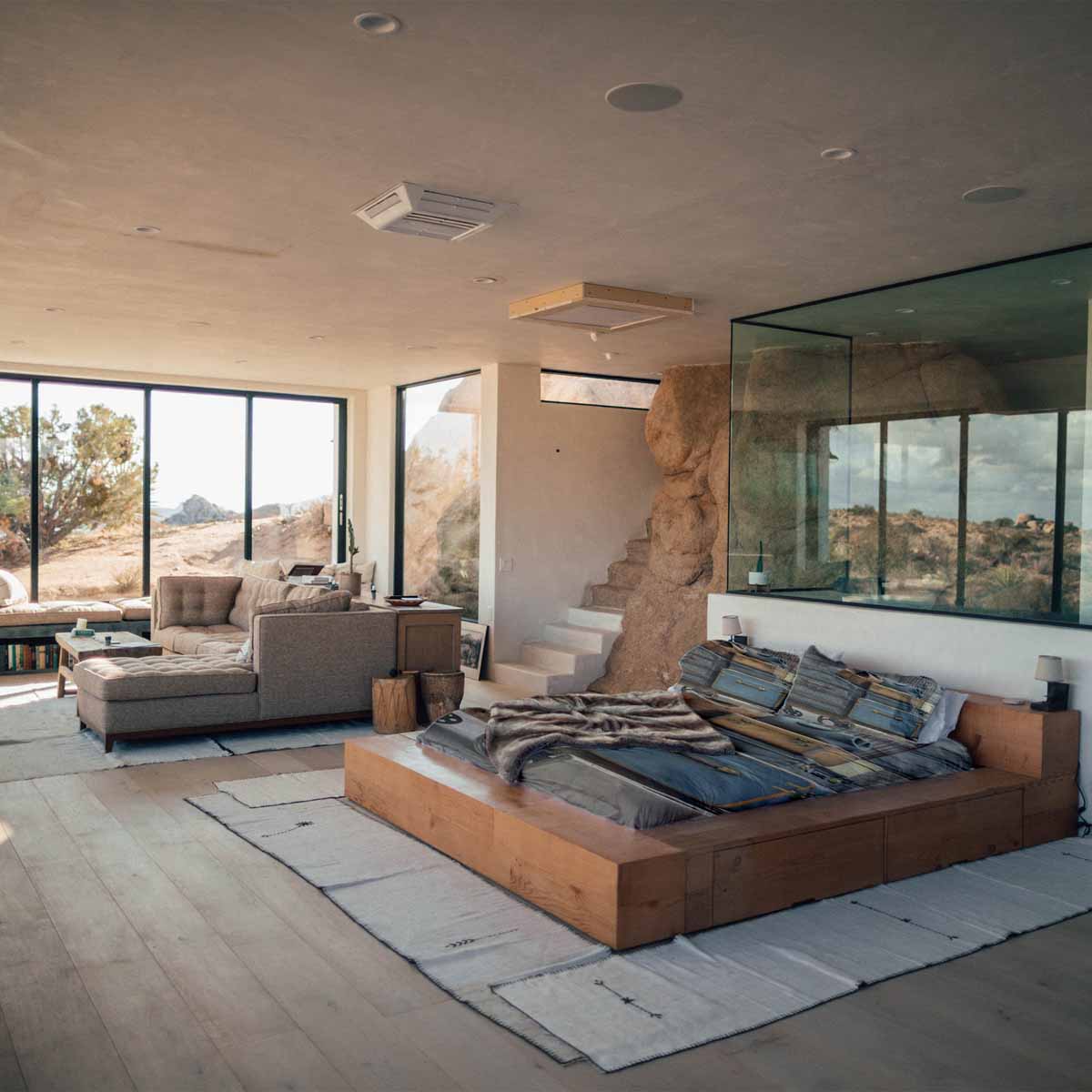 Therapiedekens beddengoedset met kisten