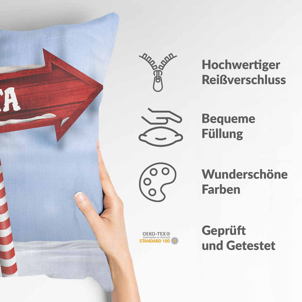 Gezondheidskussen Santa