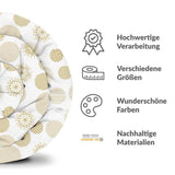 Therapiedekens katoenen hoes gouden kerstversiering
