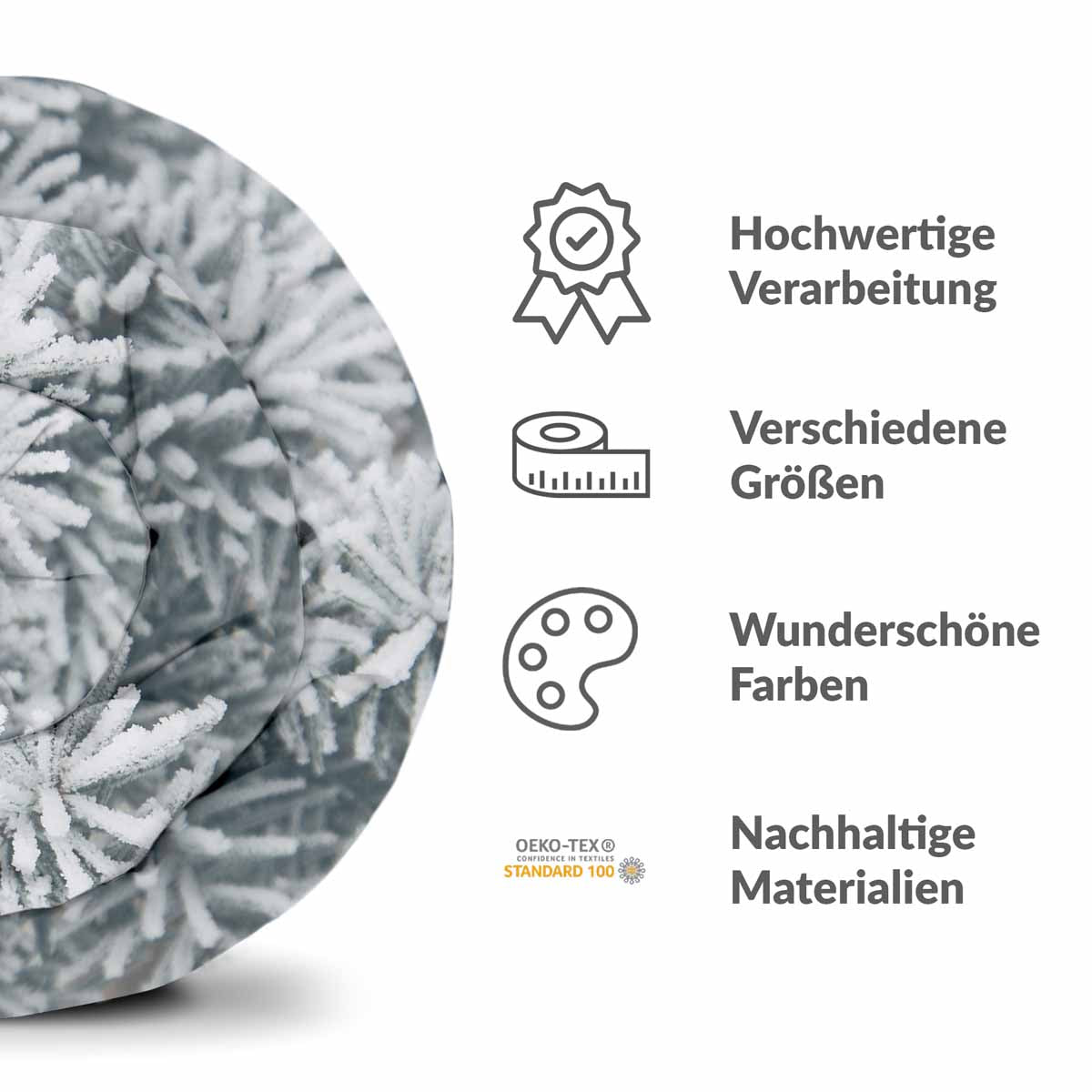 Original Therapiedecke - Baumwoll Bettwäsche Set mit Eiszapfen