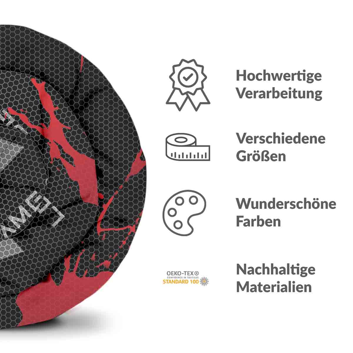 Original Therapiedecke - Baumwollbezug Schwarz Games