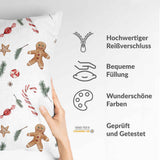 Gezondheidskussen witte kersttijd