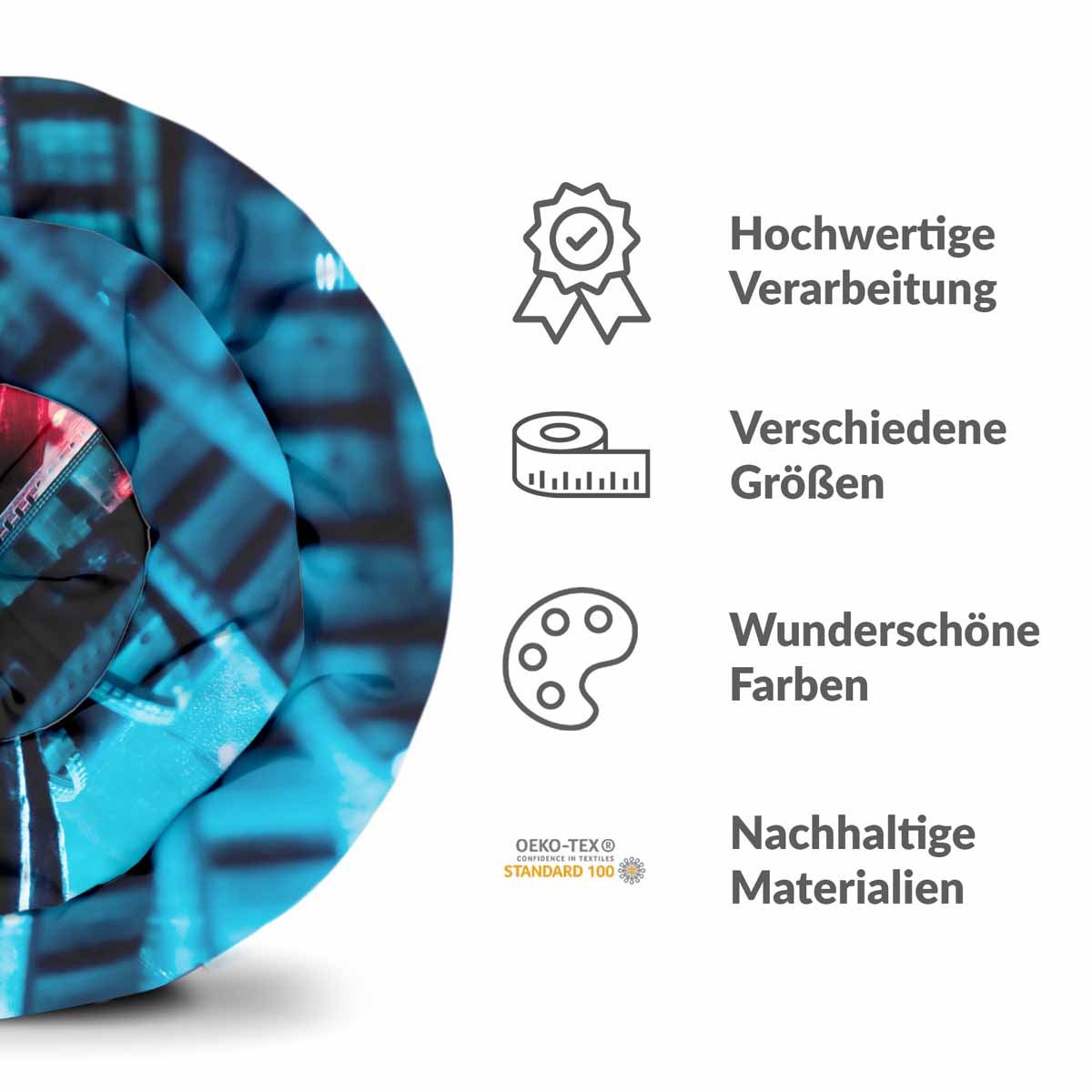 Therapiedekens beddengoedset met uurwerk