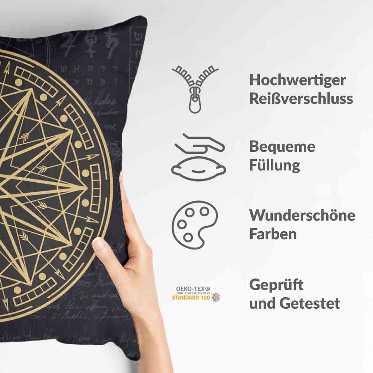 Gezondheidskussen Mystiek Mandala