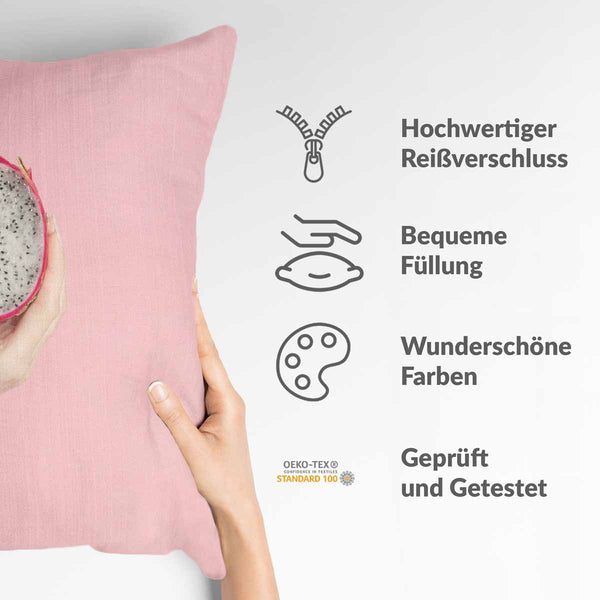 Gezondheidskussen Roze met Drakenfruit