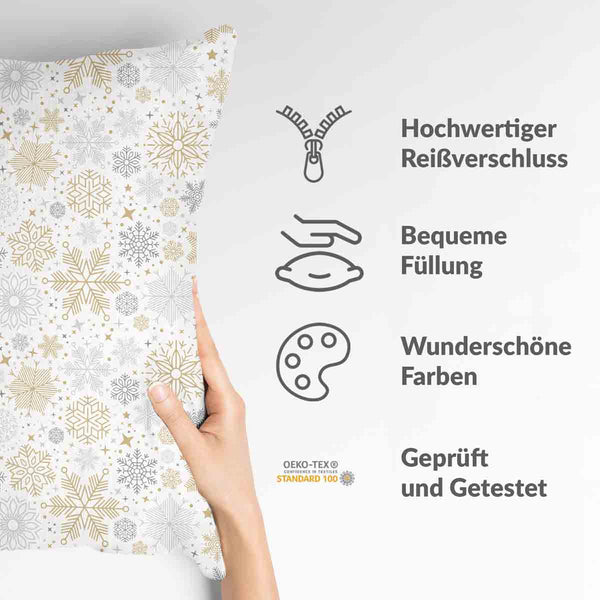 Gezondheidskussen lichte sneeuwval